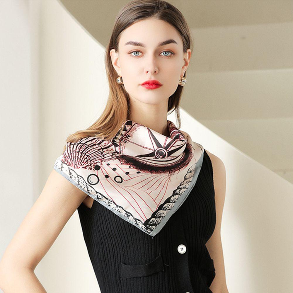 Khăn Choàng Lụa Mềm Dáng Dài Thời Trang Dành Cho Nữ