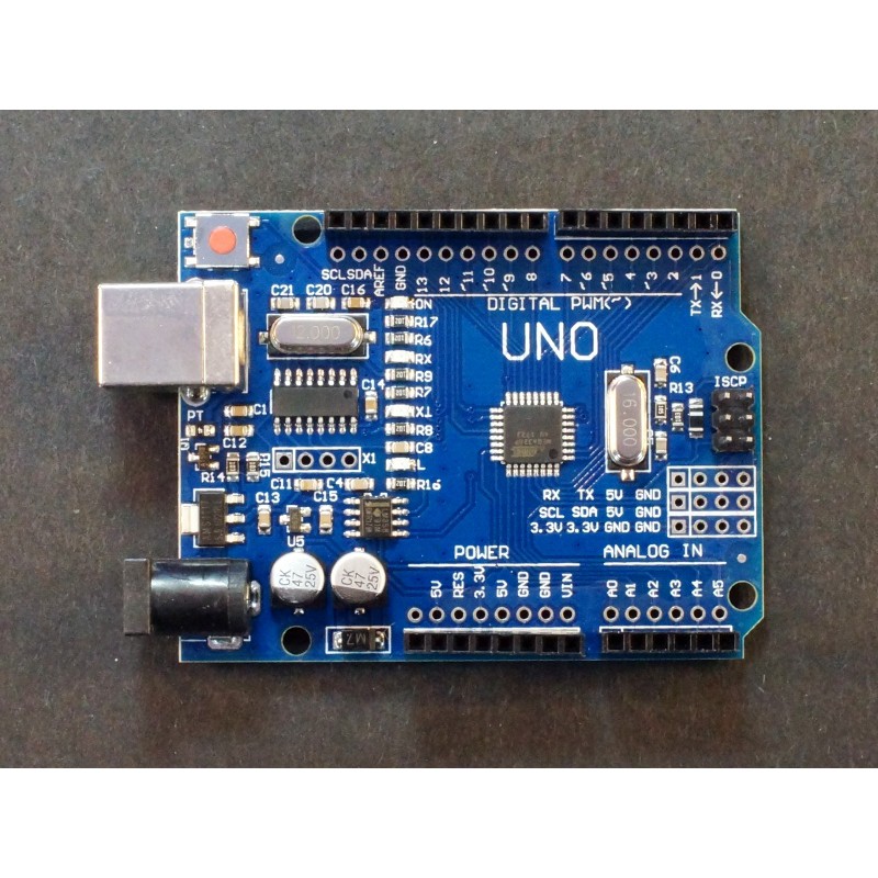 Arduino Uno R3 ATmega328P CH340 (SMD - Chip Dán) - Có Tặng Kèm Cáp