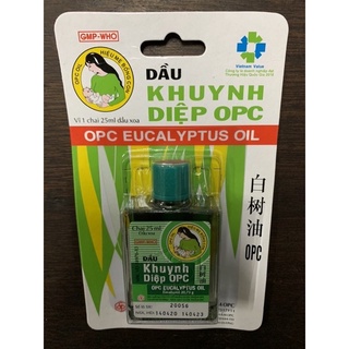Combo 12 vĩ dầu khuynh diệp opc 25ml/1vĩ