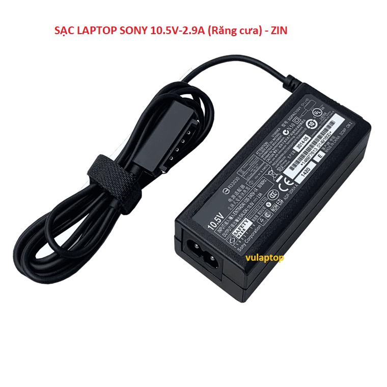 Sạc laptop SONY 10.5V-2.9A (Răng cưa) – ZIN