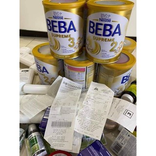 Sữa Beba Nestle Optipro và Supreme Đức 800gr