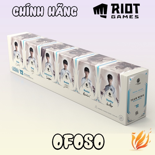 Mô hình Team Mini Invictus Gaming 2018  League of Legends  chính hãng Riot Games