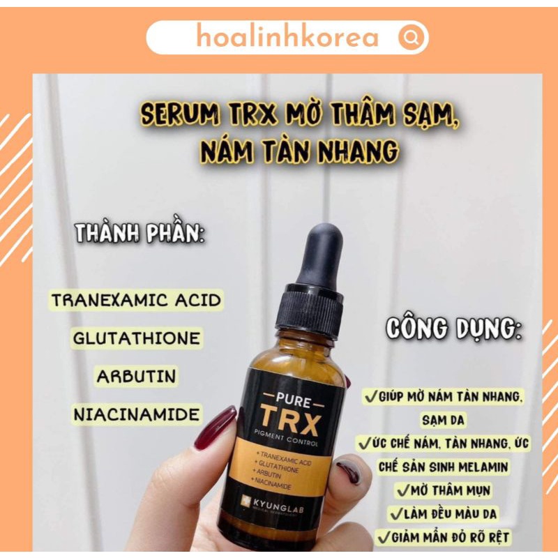 Tinh chất sáng da mờ nám sạm trx kyunglab