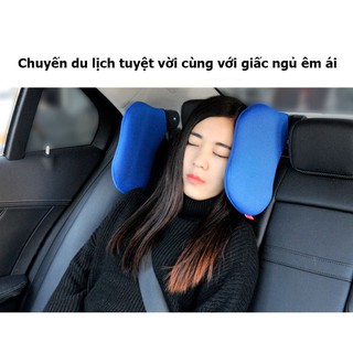 Tựa đầu gối vải chống ngủ gật, mệt mỏi trên ô tô