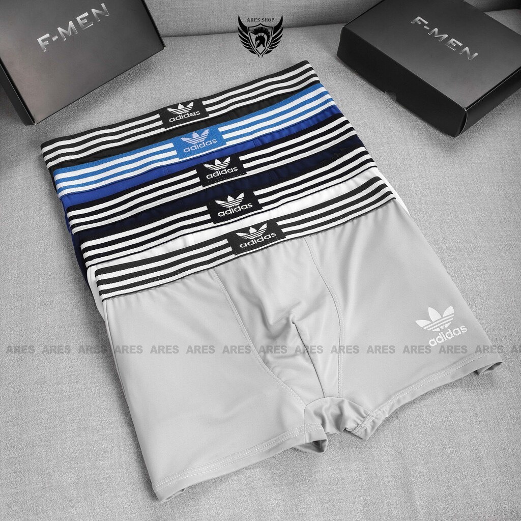 Quần lót nam, quần boxer nhiều màu chất thun lạnh mềm mịn siêu mát, thấm hút mồ hôi - DAS 05 - ARES SHOP