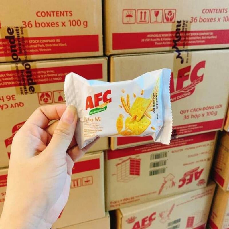 BÁNH AFC hộp 8 gói  200g