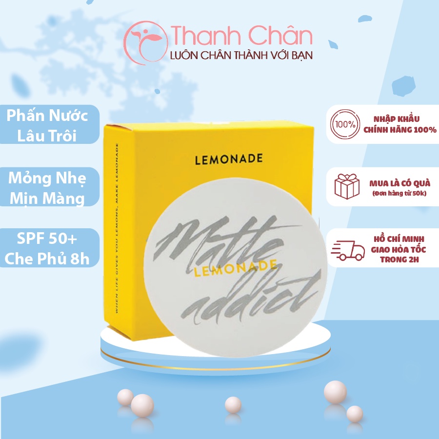 Phấn nước Lemonade Matte Addict Dual Cushion 15g