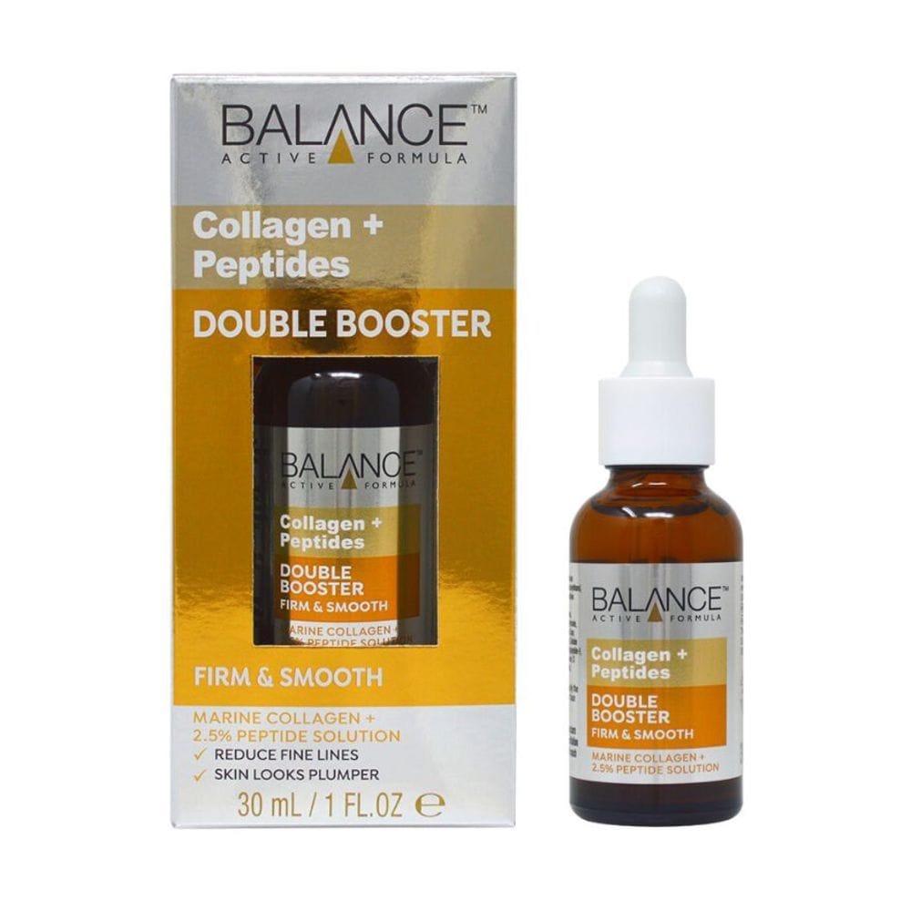 Tinh chất Balance Active Formula Collagen + Peptides Double Booster Serum 30ml - Bovie