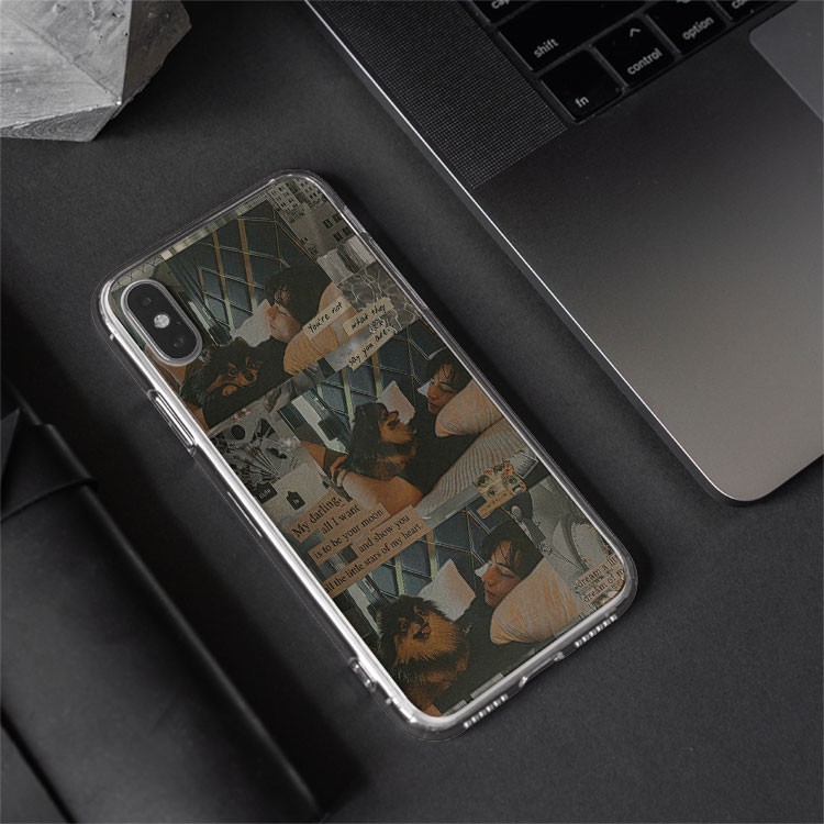 Ốp lưng iphone silicon Idol KPOP BTS Yeontan and Taehyung BLUBTS0080