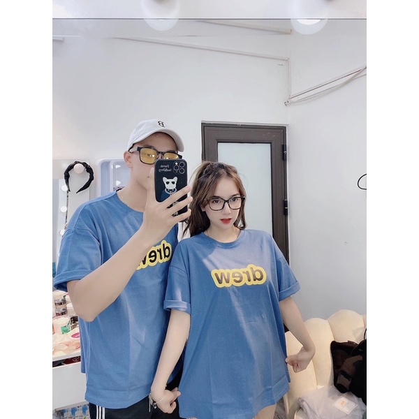 [CÓ ẢNH THẬT] Áo Thun Tay Lỡ DREW Form Rộng  - Áo Phông Tay Lỡ Unisex