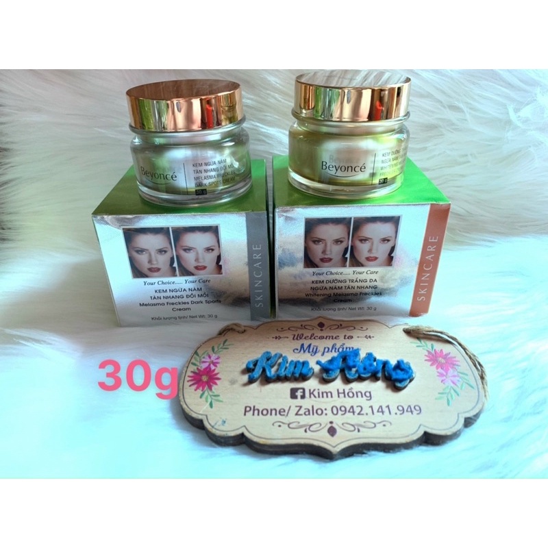 BEYONCÉ kem dưỡng trắng da ngừa nám tàn nhang 30g