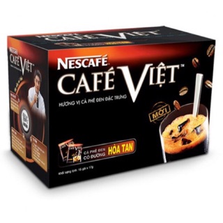 Cà Phê Đen Đá Café Việt Nescafé Hộp 240gr