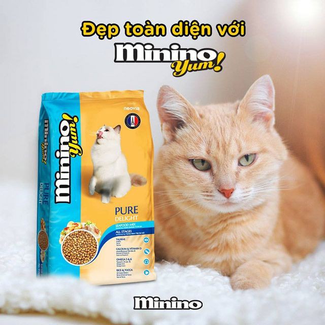 Thức ăn hạt cho mèo Minino Yum 1,5kg