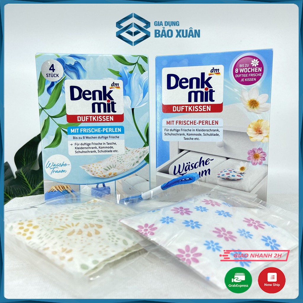 Túi thơm tủ quần áo Denkmit - hương thơm dịu nhẹ, không gây độc hại