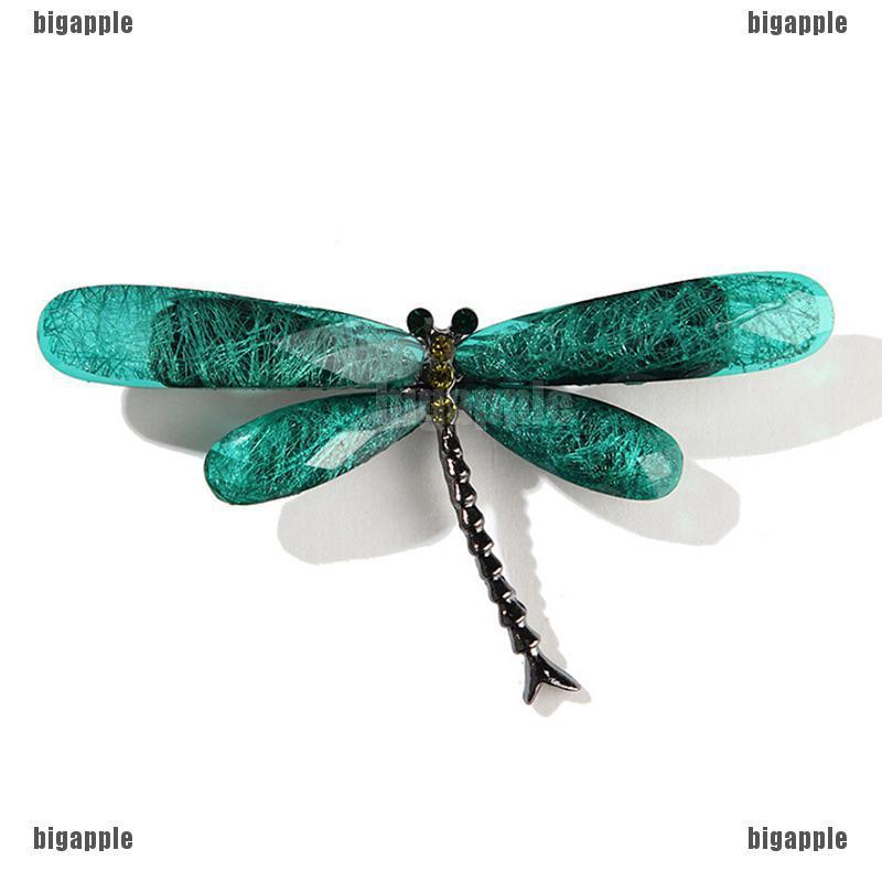 Ghim cài pha lê hình chuồn chuồn dùng làm quà tặng