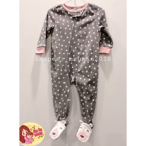 Body sleep NỈ ẤM mùa đông NEW LỖI NHỎ cho bé trai bé  gái size 18m-4y