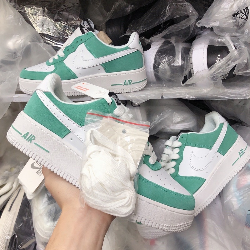 GIÀY AF1 LOW GREEN DA LỘN LAI AU [ FULL BOX + FREE SHIP ]
