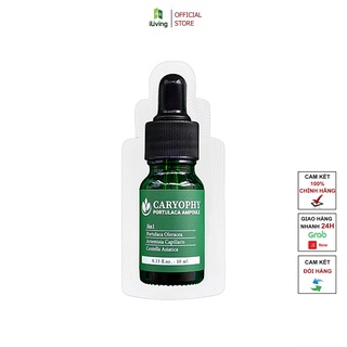 Serum giảm mụn mờ thâm se khít lỗ chân lông caryophy 1ml iliving-carsr1