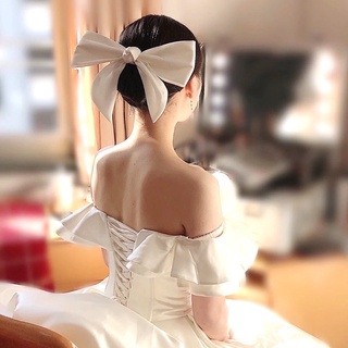 Nơ kẹp tóc to sang trọng