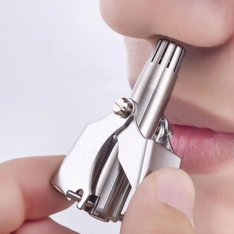 Dụng Cụ Cắt Tỉa Bấm Lông Mũi Kim Loại