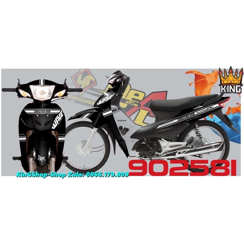 Tem rời Wave 100 Dior hot nhất 2022 ⚜️