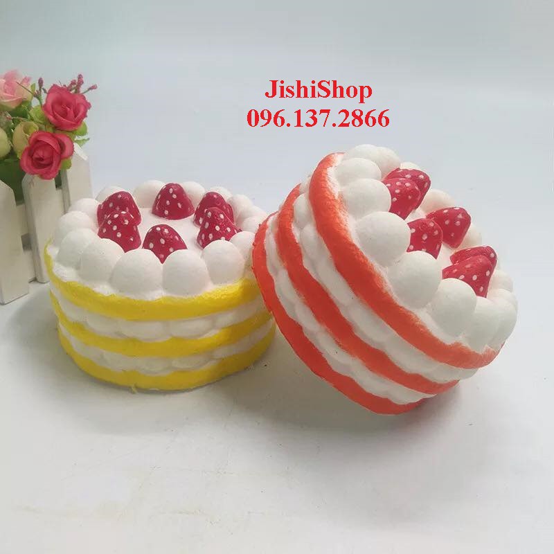 Squishy strawberry ice cream cake(Squishy Bánh Kem dâu ) |shopee. Vn\Shopgiayred