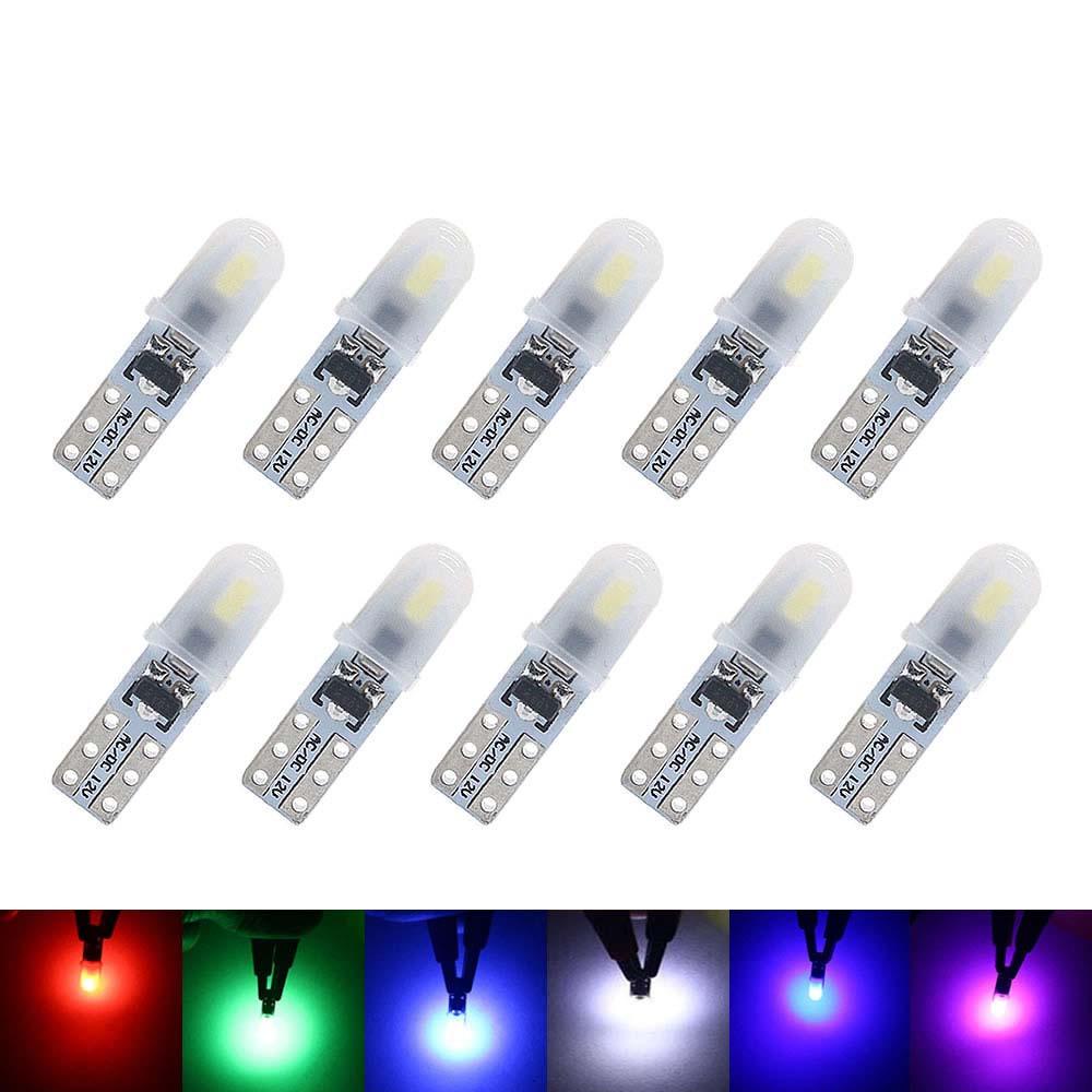 VANES1 Bộ 10 ĐèN Led 3014 SMD 12V DC ẤM ÁP Cho TáP Lô Xe Hơi