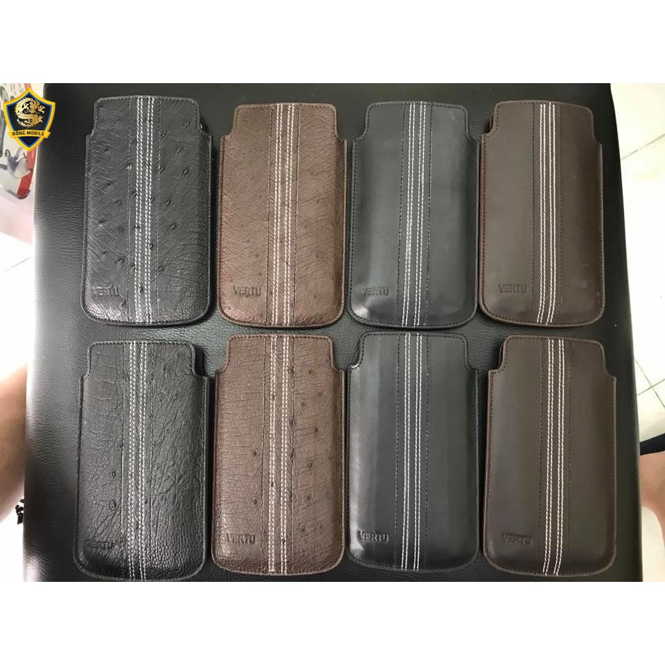 Bao da vertu signature touch nhập khẩu da thật - Chính hãng
