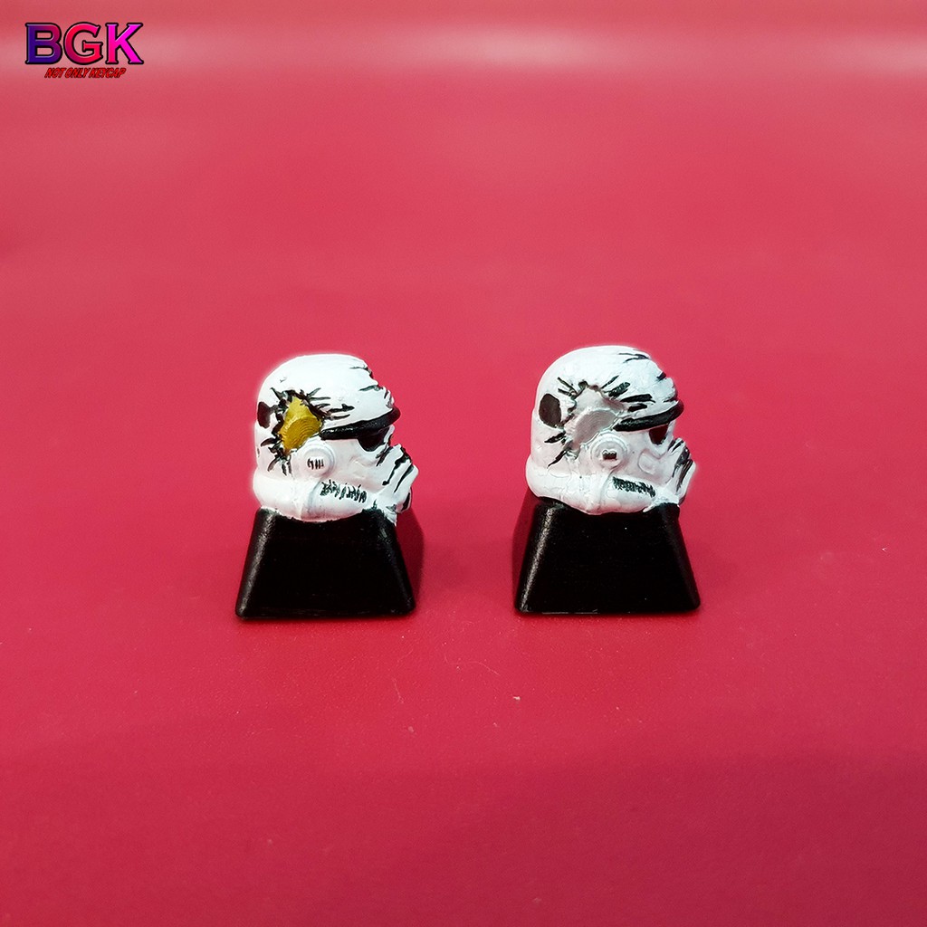 Keycap Lẻ Death Trooper trong Star War Cực Đẹp ( keycap resin độc lạ )( Keycap Artisan )