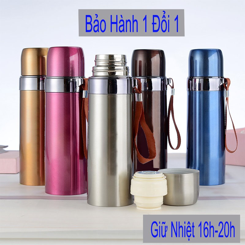 Bình Giữ Nhiệt Cao Cấp Thép 304 Không Gỉ - Bình Nước Giữ Nhiệt Thời Trang Tiện Ích B2