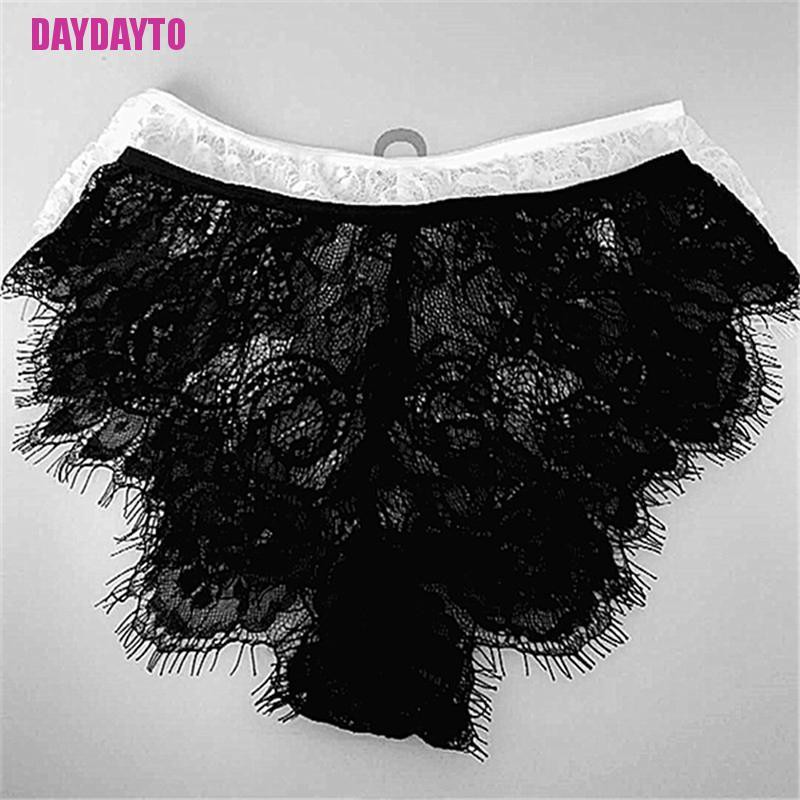 Quần Lót Lưới Phối Ren Quyến Rũ Dành Cho Nữ