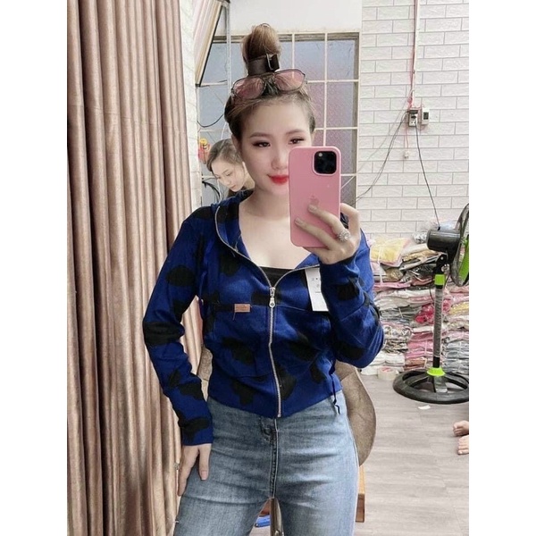 Áo Khoác Bò Sữa Siêu Hot