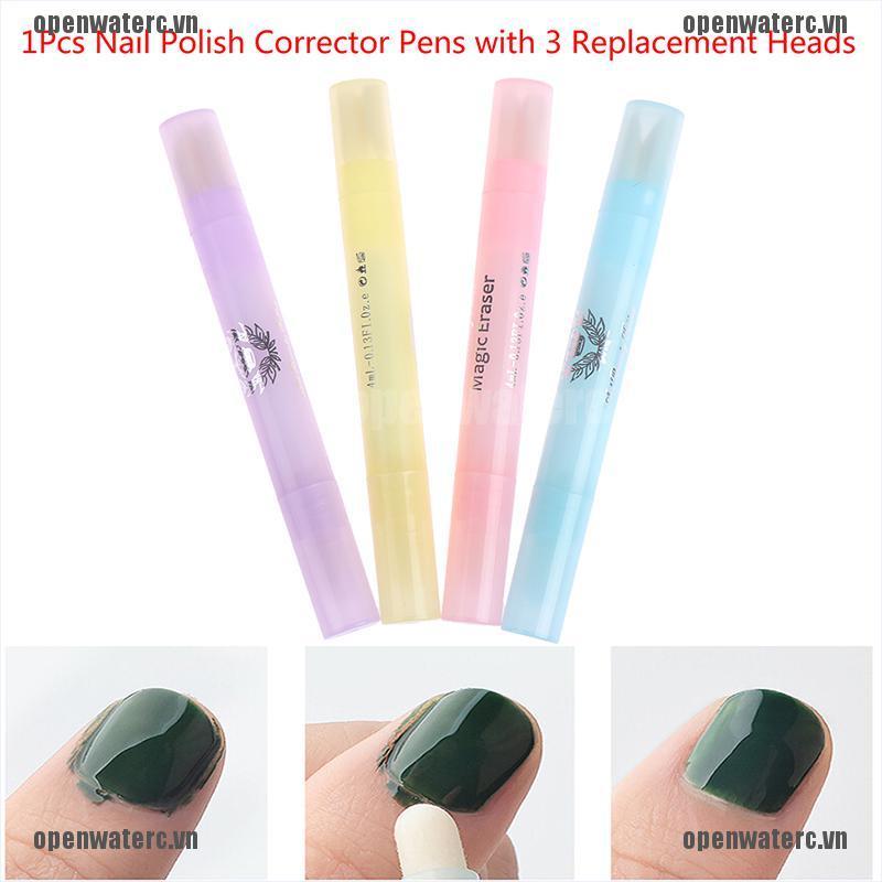 1 Cây Dũa Móng Tay Có Thể Nạp Lại Được Kèm 3 Bút Thay Thế