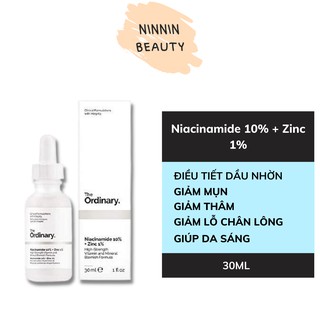 Serum the ordinary niacinamide 10% + zinc 1%