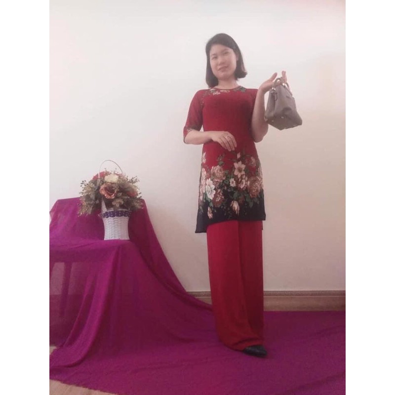 Áo cách tân trung niên tặng Mẹ