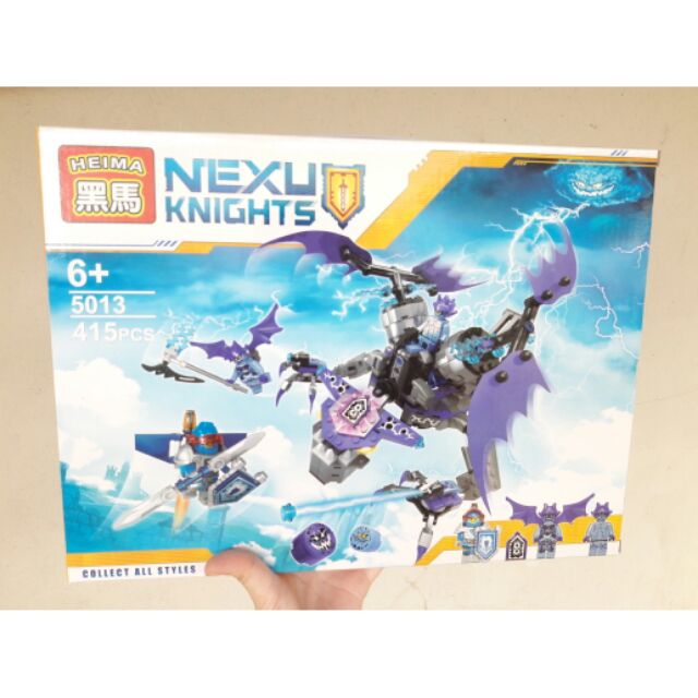 Bộ lego lắp ráp rồng bay đại chiến KNIGHTS 415 chi tiết
