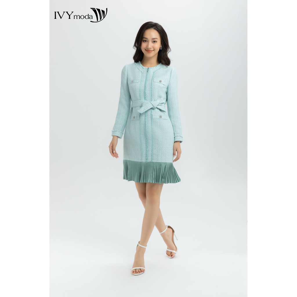 [Mã FAMALLT5 giảm 15% đơn 150k] Đầm nữ IVY moda MS 48M6038