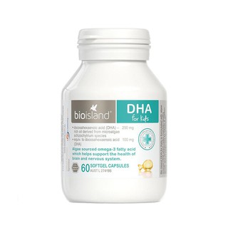 Dha bé bio island 60 viên