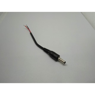 Jack 3.5x1.35mm (jack 35135) đã hàn sẵn dây điện đỏ đen 10cm/25cm/50cm