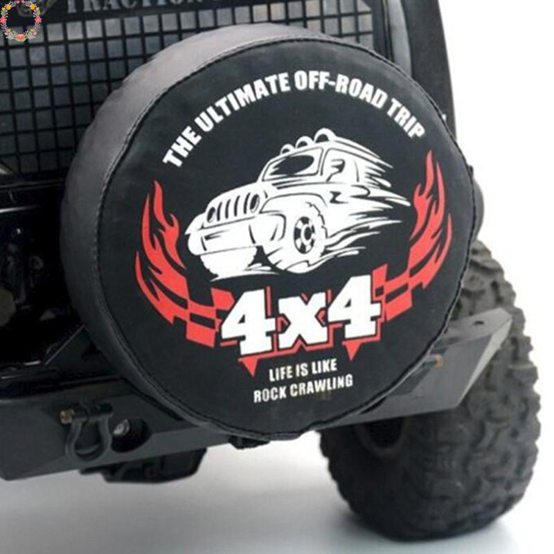 RC Car Spare Tire Cover TRX4 For 1/10 RC Crawler Car 115-120mm SCX10 D90 KM2 D90