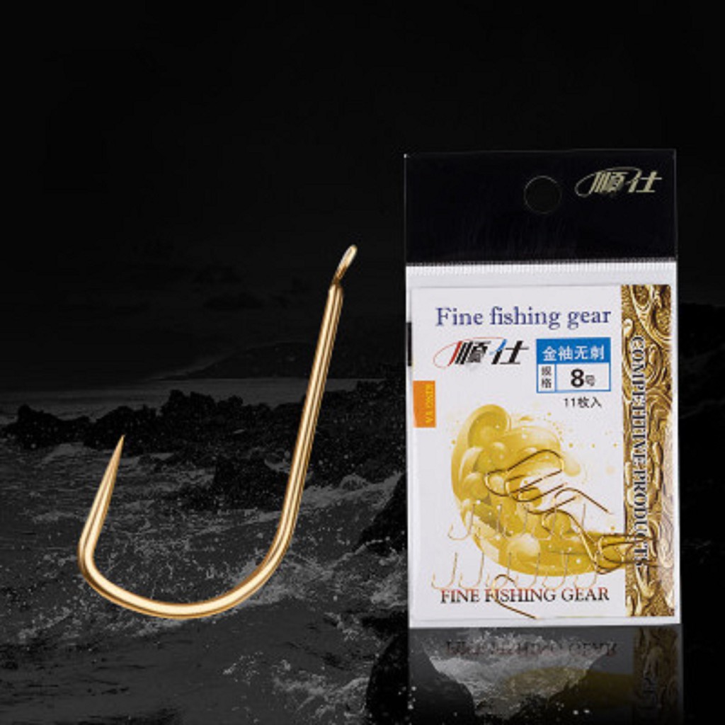LƯỠI CÂU KHÔNG GẠNH MÀU VÀNG