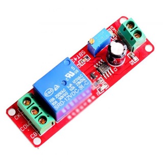 ✅Mạch định thời gian NE555 Relay 12V tạo thời gian trễ 0-10s