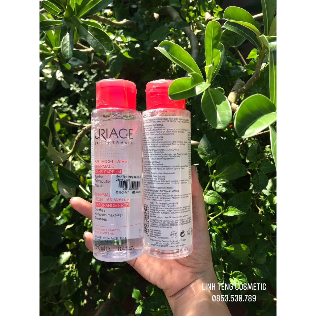 [CHÍNH HÃNG] SALE NƯỚC TẨY TRANG URIAGE EAU MICELLAIRE THERMAL PHÁP 250ML