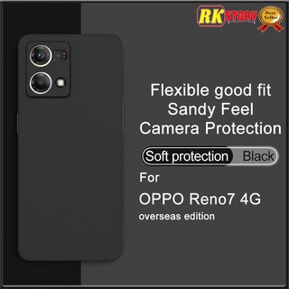 Ốp Điện Thoại Mềm Nhám Cao Cấp Bảo Vệ Camera 3D Cho Oppo Reno 7 4G - Reno 7 5G - Reno 7Z 5G Newest 2022
