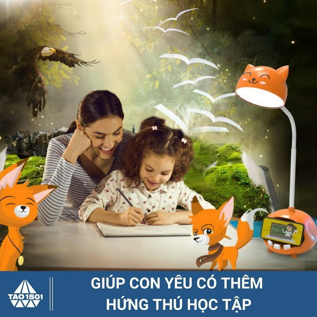 Đèn Học Để Bàn Rạng Đông Chống Cận 6W, Đèn Học Để Bàn Cảm Ứng 3 Chế Độ Thông Minh Model RD-RL-41 6W