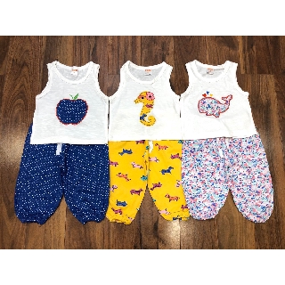 Combo 2 bộ Alibaba sát nách cho bé gái