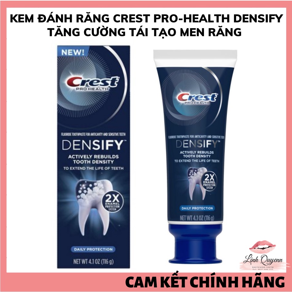 Kem Đánh Răng Crest Pro-Health Densify 116G - Tăng Cường Phục Hồi Men Răng