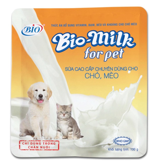 Sữa Bột Bio Milk dành cho chó mèo