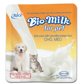 Sữa Bột Bio Milk dành cho chó mèo