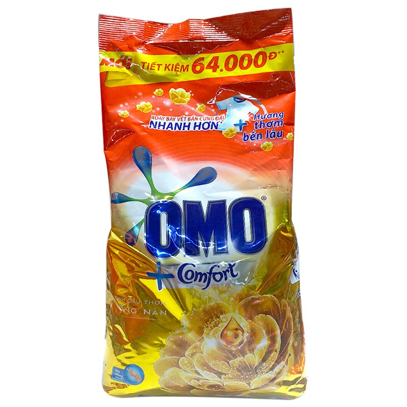 {Mua 2 tặng 1} bột giặt omo 4kg comfor (Siêu giảm giá)